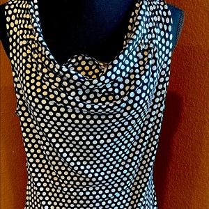 Calvin Klein sleeveless cowl neck top
